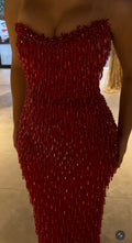 Ruby Red Gown