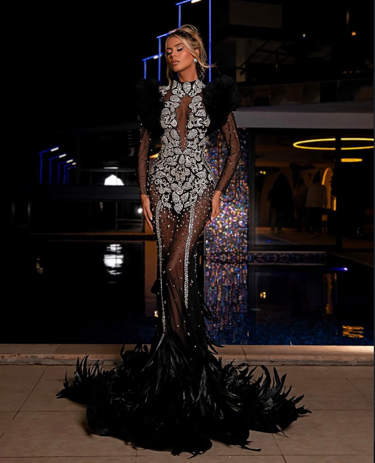 Midnight Noir Gown