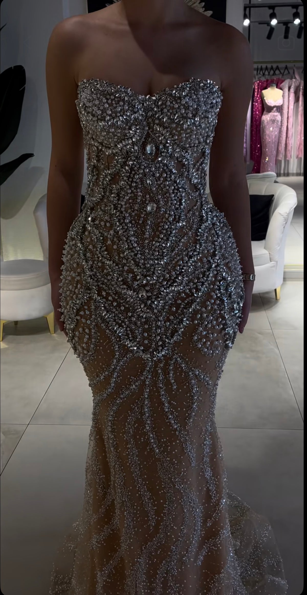 Royal Crystal Gown
