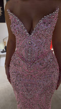 Rose Elegance Embellished Gown